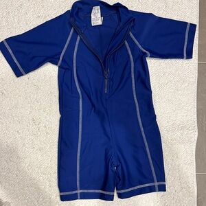 Kids Blue Swim Suit / Rash Guard